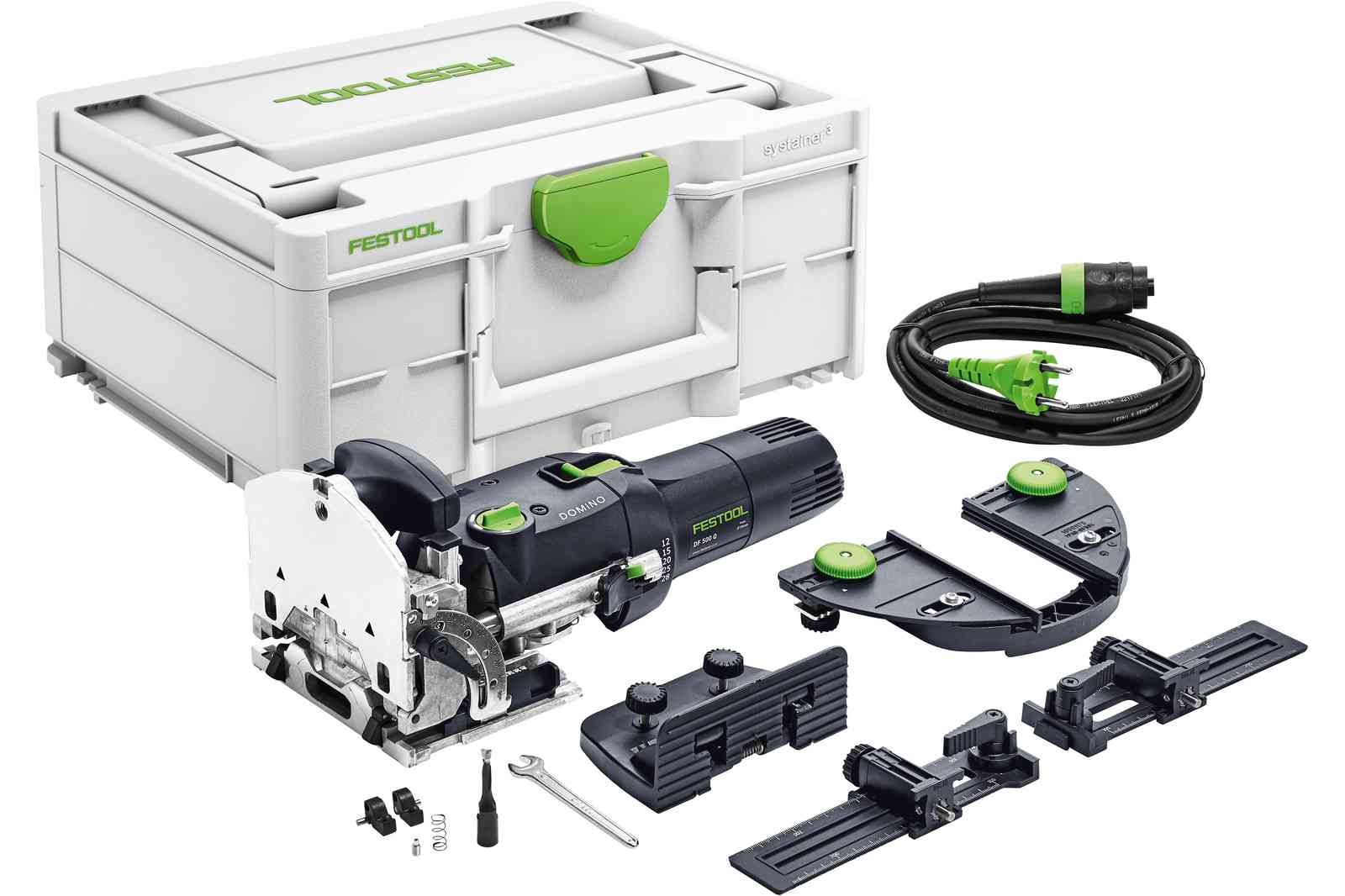 Festool Dübelfräse DOMINO DF 500 Q-Set - 576420 - 420W - bis 28mm