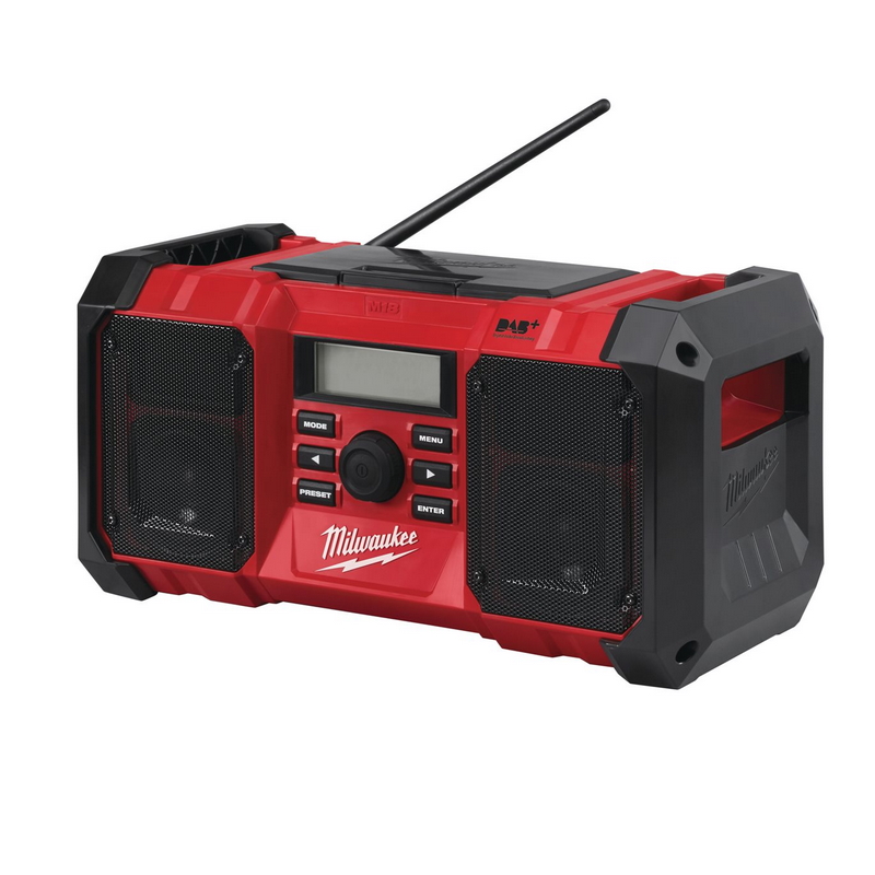 Milwaukee Akkuradio Netzradio M18 JSR DAB+-0 - USB Anschluss - 18V - 4933451251