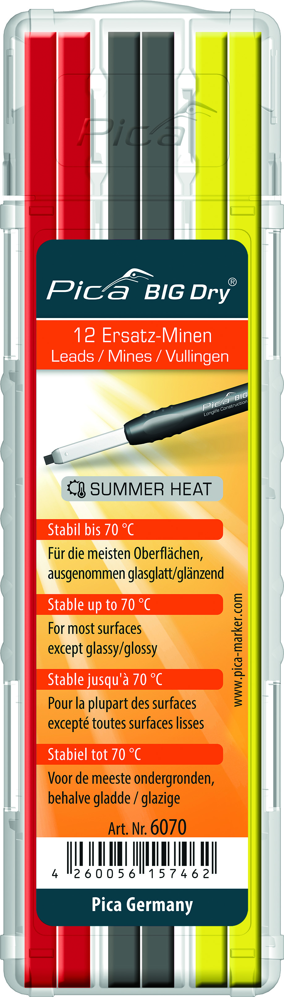 Pica BIG Dry - Spezialminen - Summer Heat - 6070