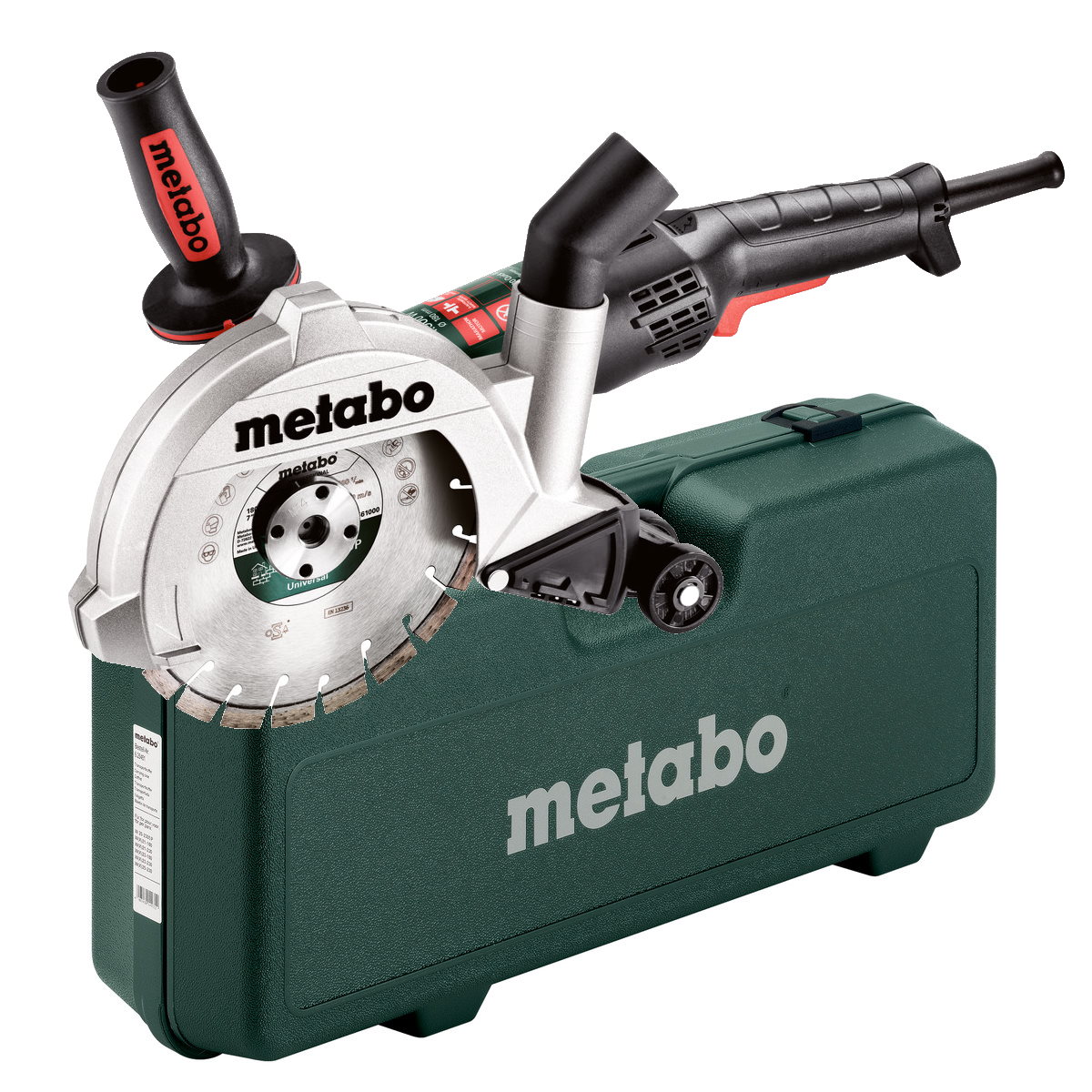 Metabo Trennschleifer TEPB 19-180 RT CED - bis 55mm - 1900W - Kunststoffkoffer