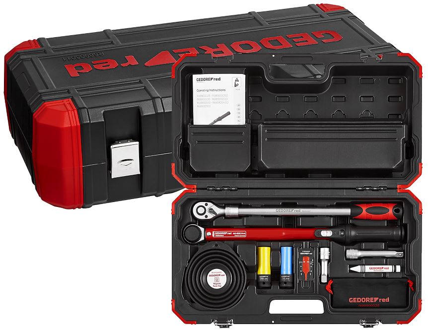 Gedore Red Rad-Montage-Set Drehmomentschlüssel - R68903011 - 11-teilig