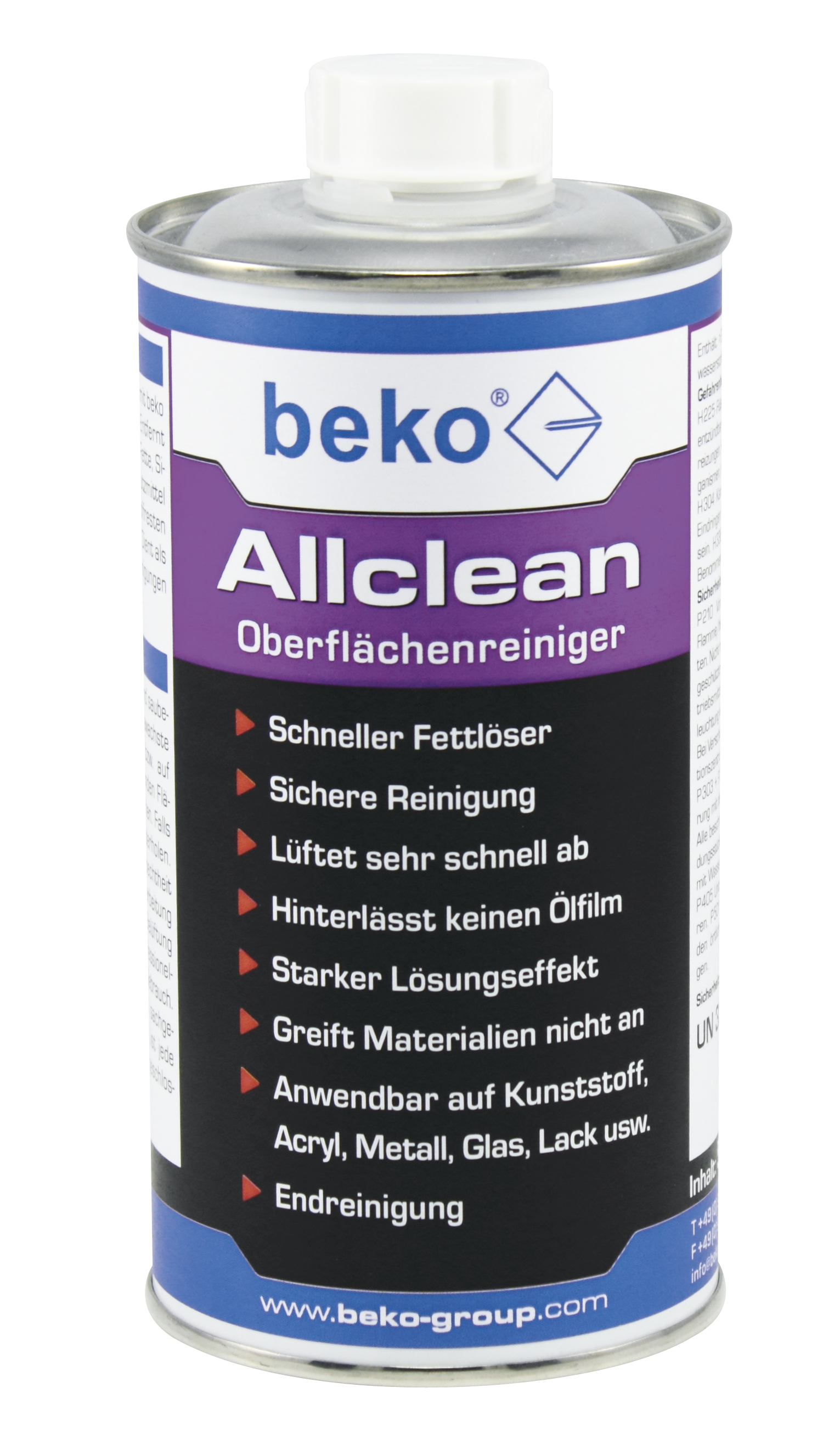 Beko Oberflächenreiniger Allclean Reiniger - 500ml - 2661200500