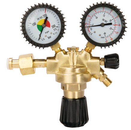 Schweißkraft Druckminderer -  Argon/CO2 - 200bar - 63mm