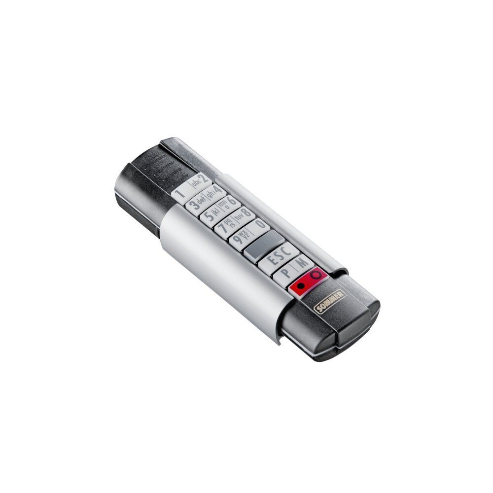 Sommer Handsender Telecody Courier - 10 Zugangscodes - inkl. Halterung - S12829