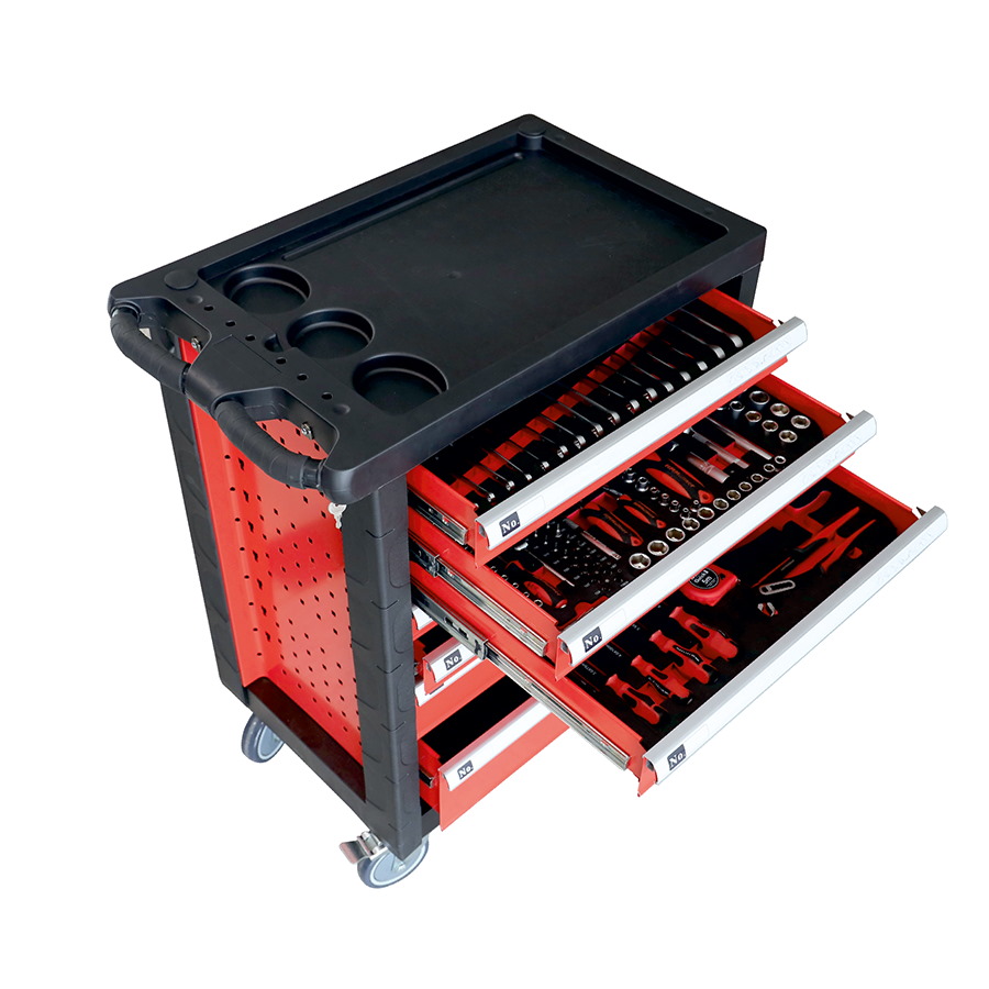 HM Müllner Werkstattwagen - bestückt - WW20RS - 227-teilig