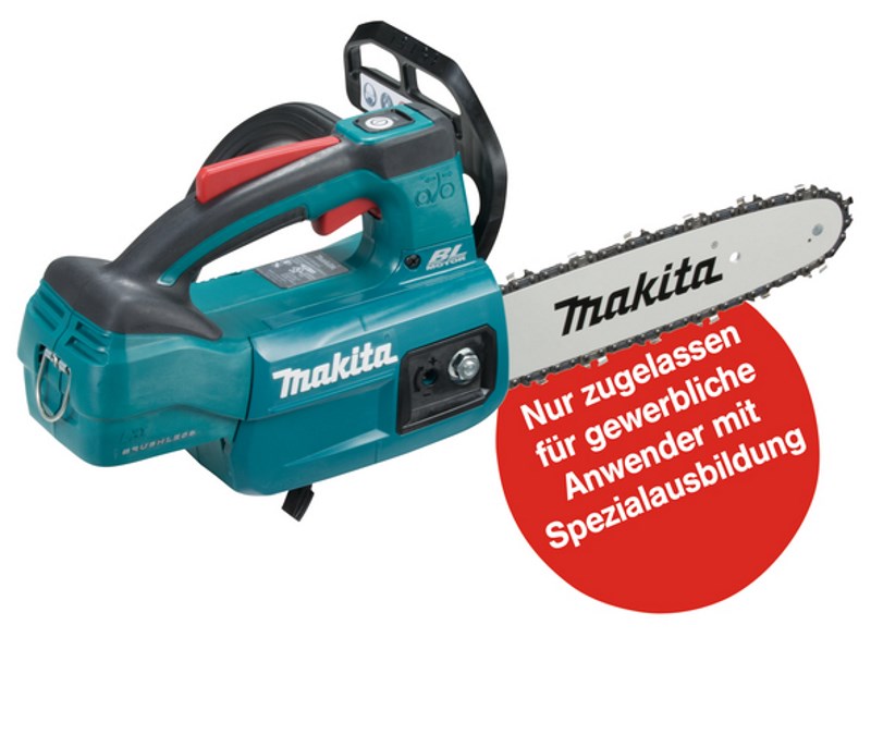 Makita Akku-Kettensäge - DUC 254Z - ohne Akku/Ladegerät - 18V - 25cm - im Karton