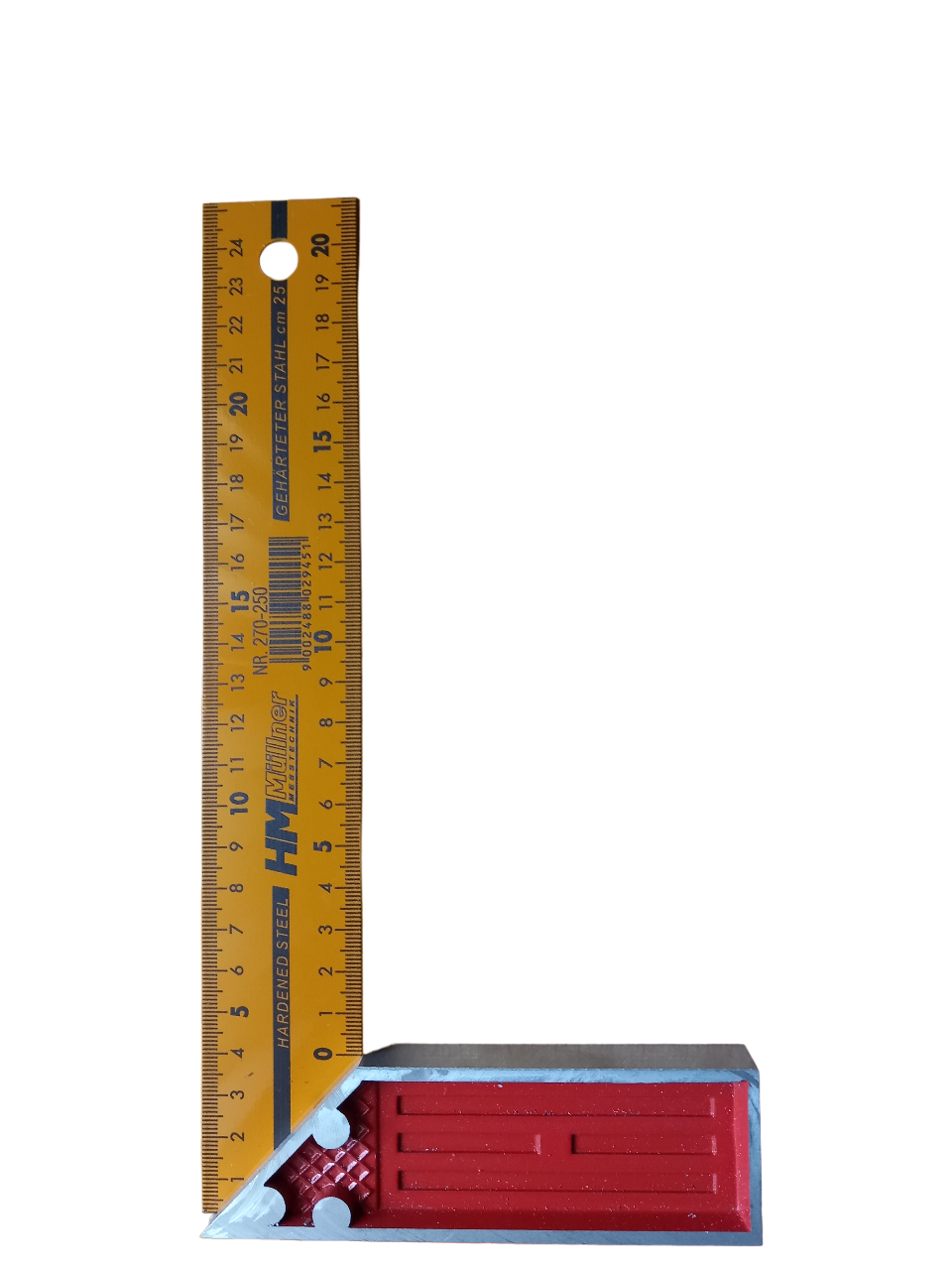 HM Müllner Schreinerwinkel - 270-250 - 250mm - 40x15mm - Schenkel B 132mm