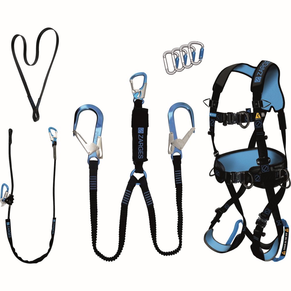Zarges Auffanggurt Armex - Größe L-XXL - Arbeitsplatzpositionierung KIT8 - 47843