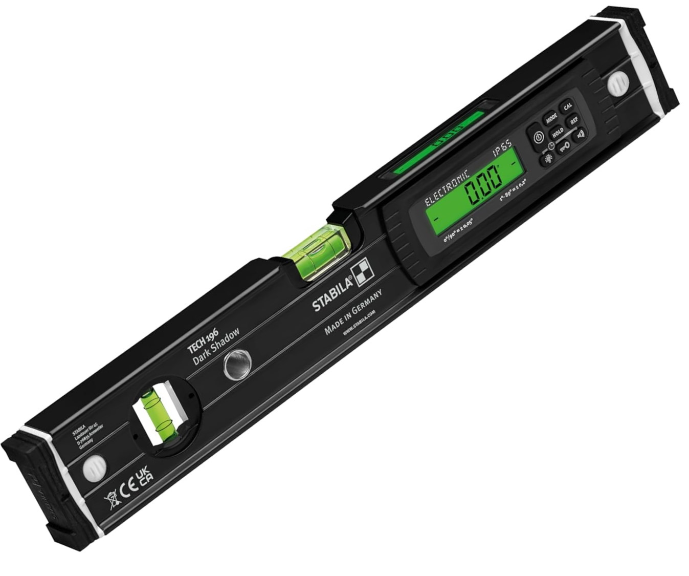 Stabila Elektronik Wasserwaage TECH 196 Dark Shadow - 40 cm - IP65 - 20006