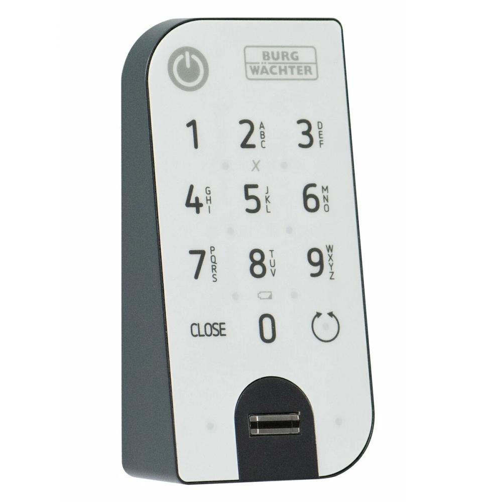 Burg Wächter Tastatur mit Fingerprint und Pincode - secuEntry 7712 Keypad FP