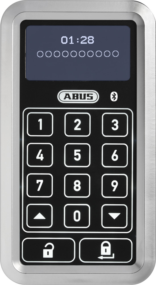 ABUS Bluetooth-Tastatur Home Tec Pro CFT 3100 S in silber