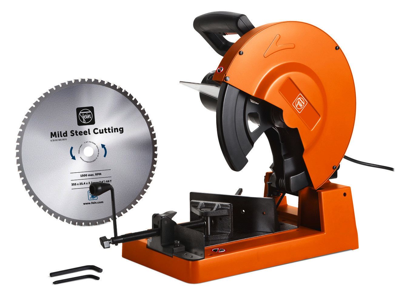 Fein Metallkappsäge MKAS 355 - inkl. Sägeblatt - 230V - 1800 W - 72365460000