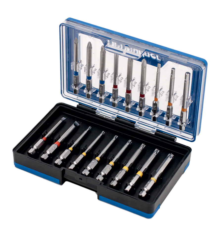 HM Müllner Bits-Box PZ/PH/FL/SW/TX - 18-tlg. - S2-Stahl