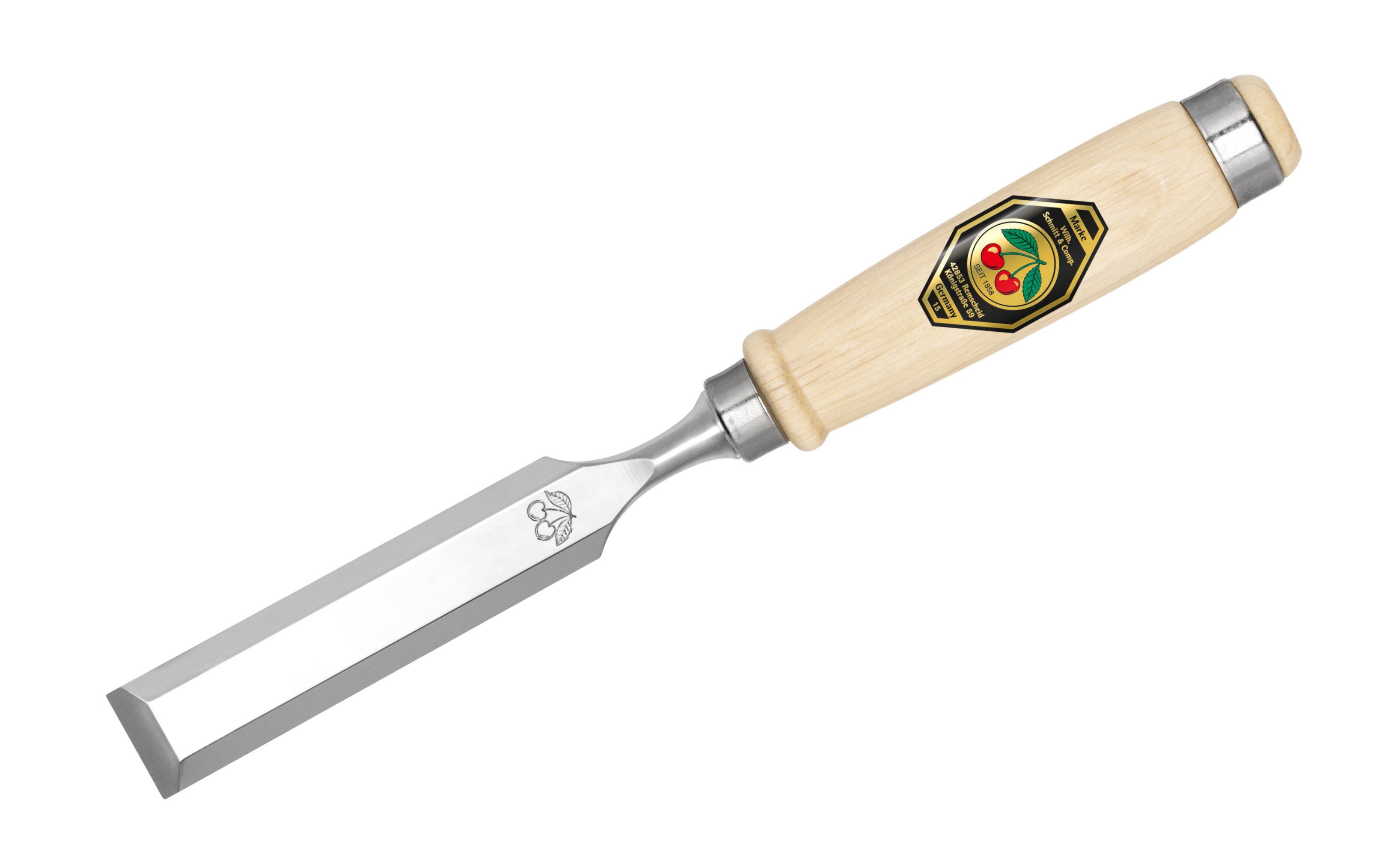 Kirschen Stechbeitel - Weißbuchenheft  - Typ 7281 - Nr. 1001 - 10mm