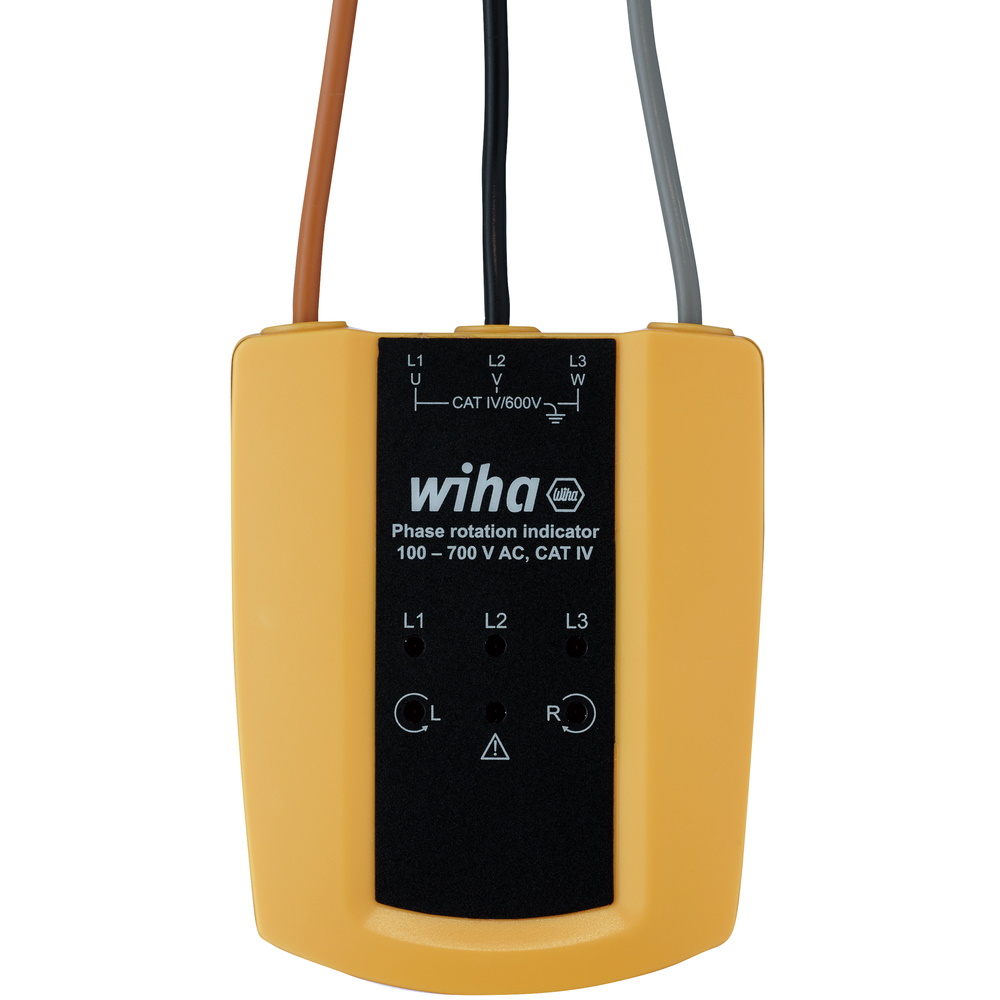 Wiha Drehfeldrichtungsanzeiger 100 - 700 V AC - CAT IV - Drehrichtung - 45221