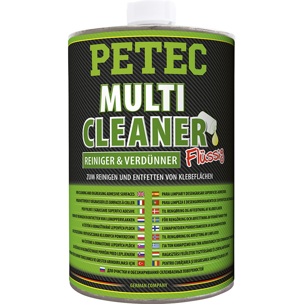 Petec Multicleaner Reiniger 1000ml - flüssig - transparent - entfernt Silikon