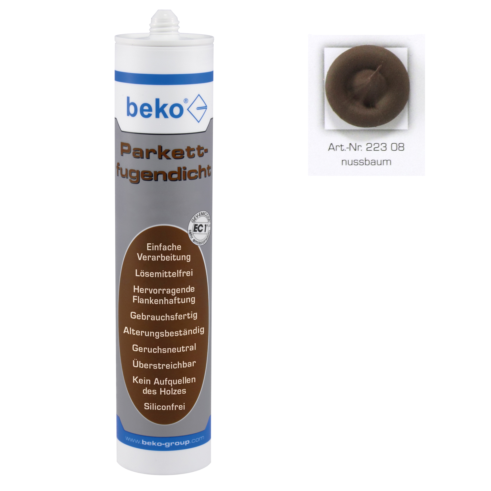 Beko Parkettfugendicht Nussbaum 310 ml