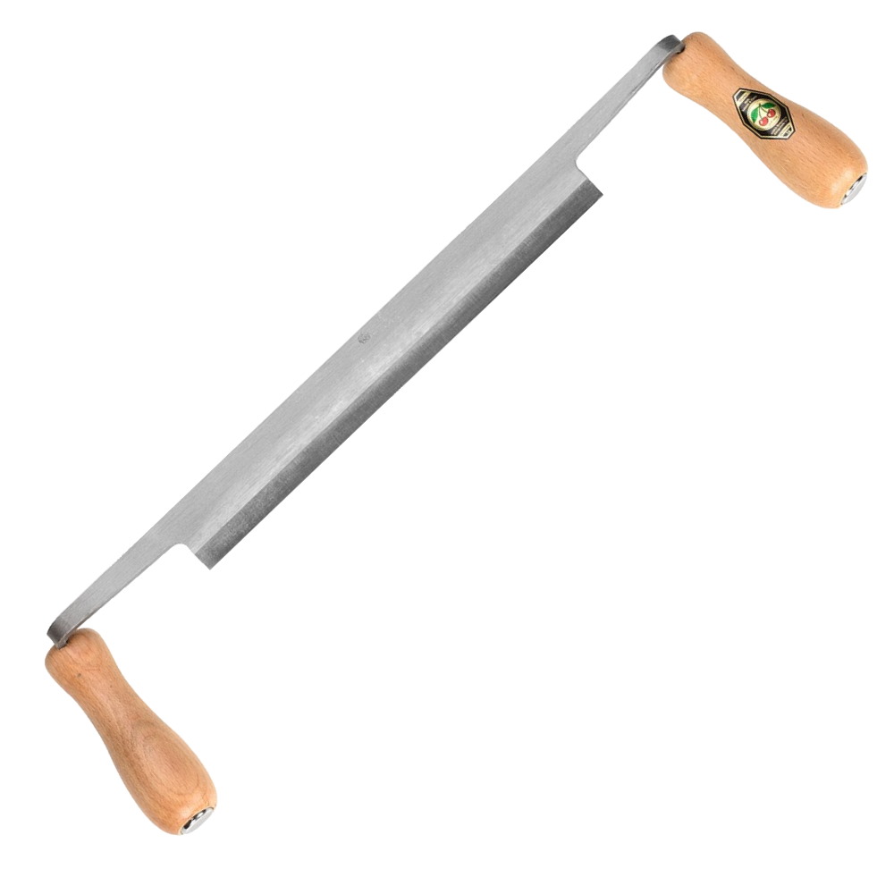 Kirschen Zugmesser Schäleisen gerade 4000300 - 30cm - 300mm - mit Holzheft