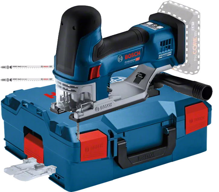 Bosch Akku Stichsäge GST 18 V-155 - 06015B0000 - L-BOXX - ohne Ladegerät/Akkus