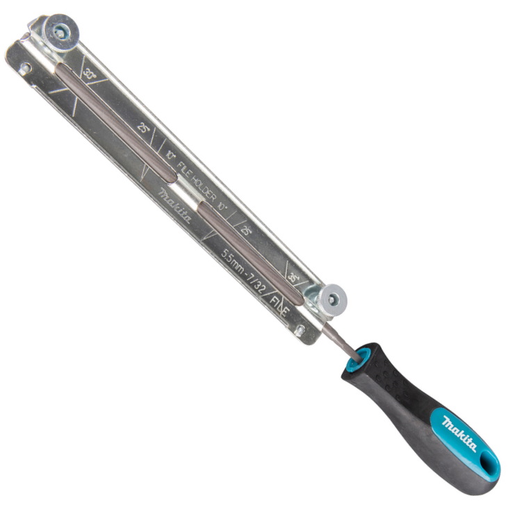 Makita Feilenhalter mit Rundfeile - 5,5 mm - D-70982 - für 3/8" mit 1,66mm Stärke