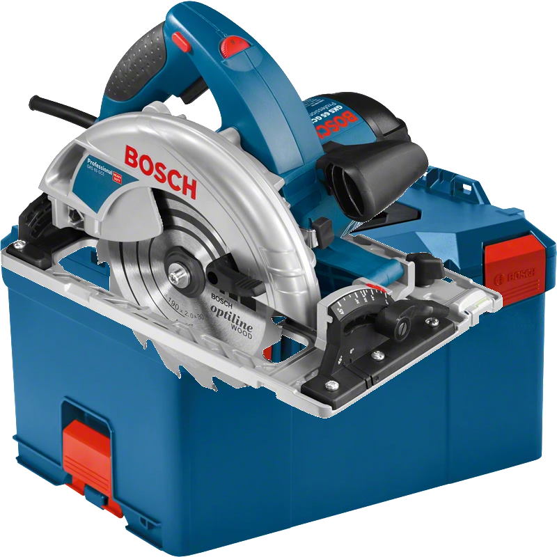 Bosch Handkreissäge GKS 65 GCE - Ø 190mm - 65mm Tiefe - 1800 Watt - L-BOXX