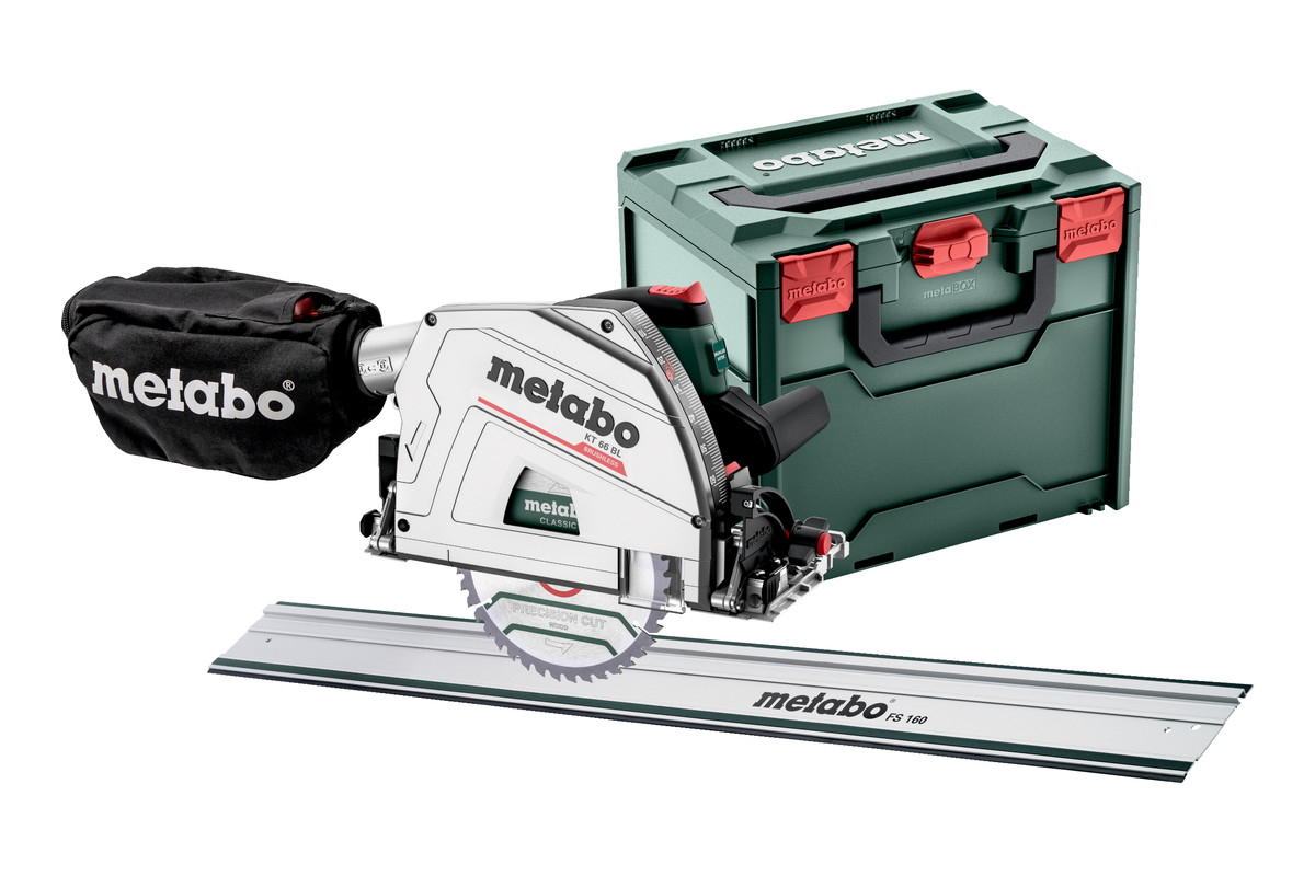 Metabo Handkreissäge KT 66 BL - inkl. FS 160 cm - 691219000 - 66mm - 1200W