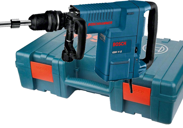 BOSCH Schlaghammer SDS-max GSH 11 E - Koffer - 1.500 W - 10,1kg