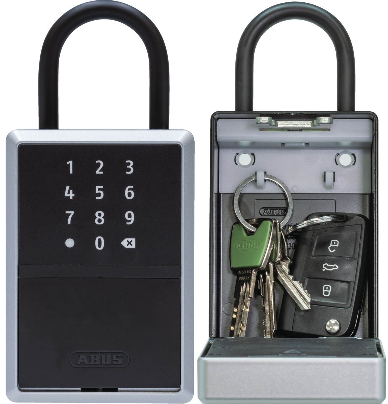 ABUS KeyGarage 797 SMART Bluetooth - mit Bügel - inkl. AA Batterien