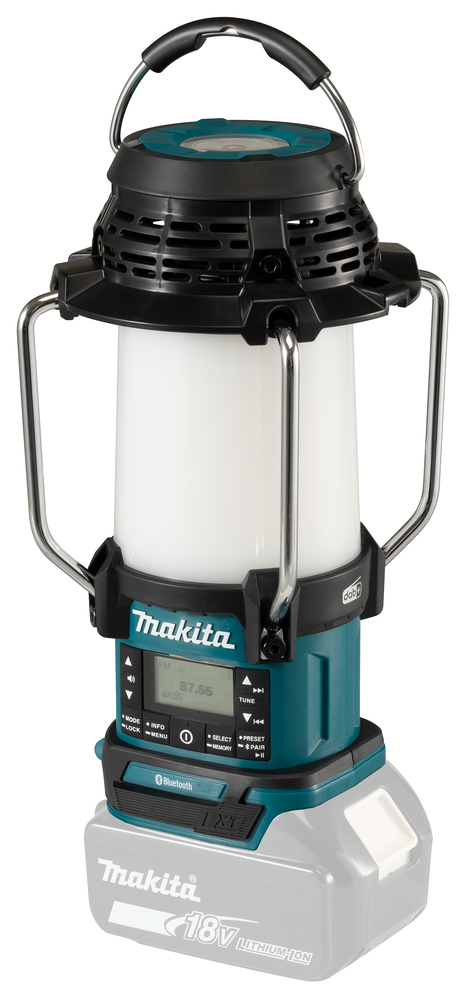 Makita Akku-Radio mit Laterne - DMR056 - FM/DAB+ - 18V - 310 LM - Laterne 360°