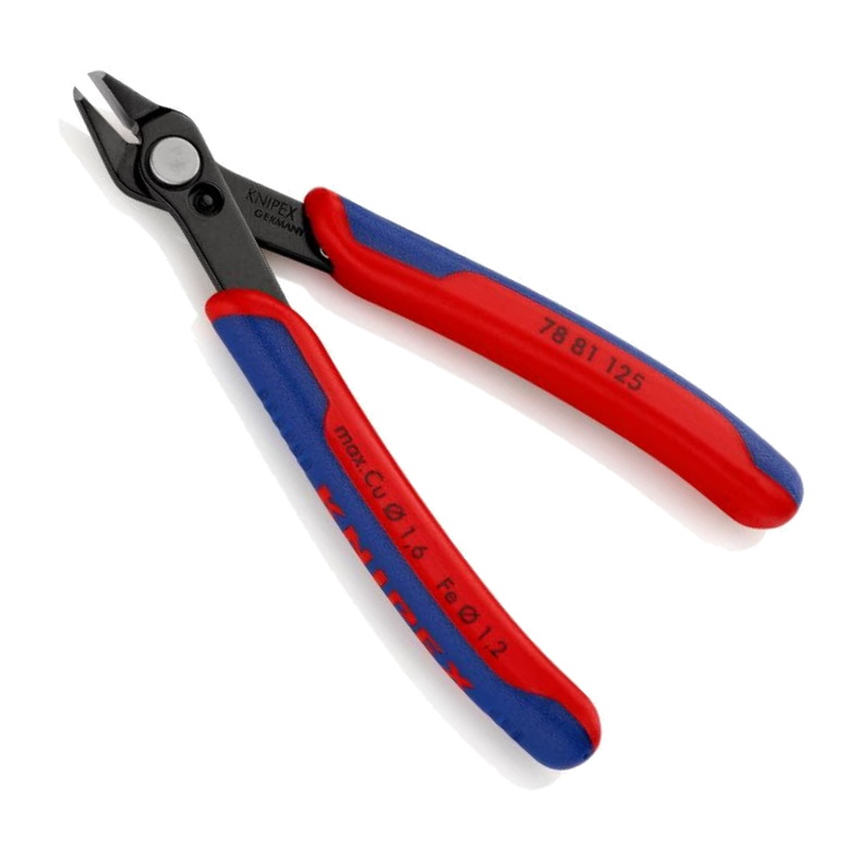KNIPEX 78 81 125 Electronic Super Knips  Seitenschneider Präzisionszange - 125mm