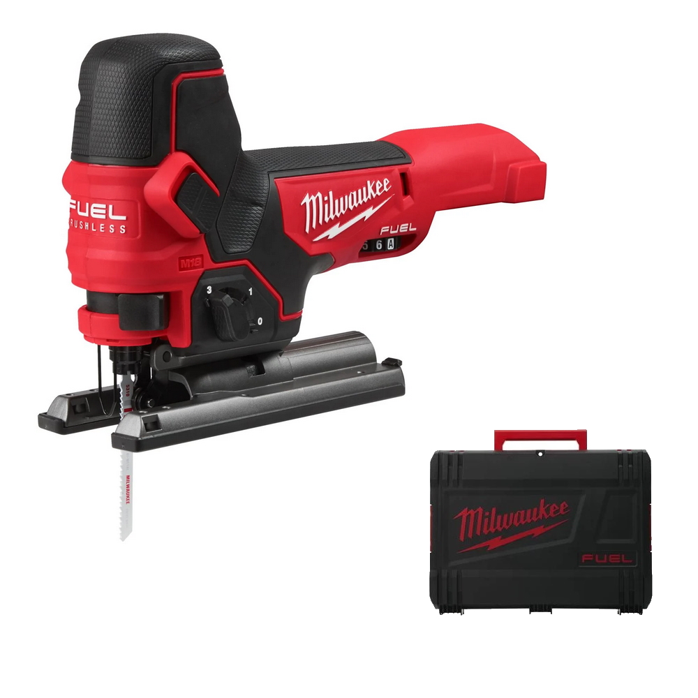 Milwaukee Akku-Stichsäge M18 FBJS-0X - FUEL - Sologerät in HD Box - 4933464799