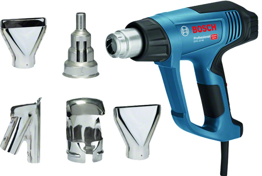 Bosch Heißluftgebläse GHG 23-66 - 2300 Watt - stufenlos - 650 Grad - 4 Programme