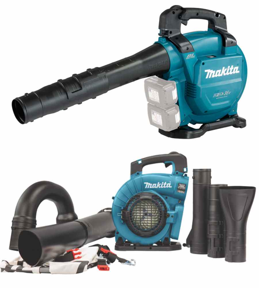 Makita Akku-Laubbläser und -sauger - DUB363ZV  - 2x18V - im Karton - ohne Akku/Ladegerät