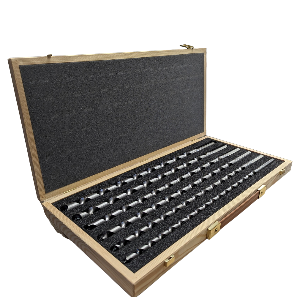 Famag Schlangenbohrer LEWIS Satz 1414400 - 6-tlg - 460mm - Holzkoffer - 10-20mm