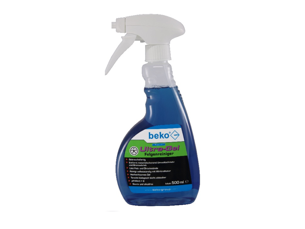Beko TecLine Ultra-Gel Felgenreiniger Sprühflasche 500 ml