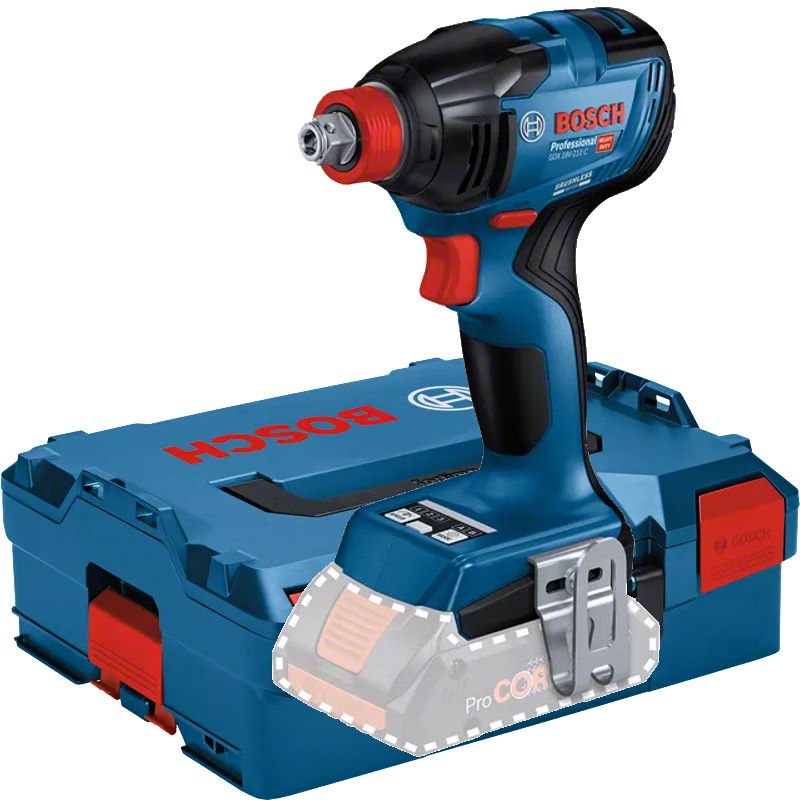 Bosch Akku-Drehschlagschrauber GDX 18V-210 C - in L-BOXX - 210NM