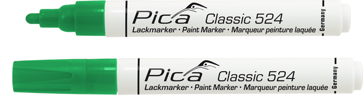 Pica Classic - Industrie Lackmarker - grün - 524/36