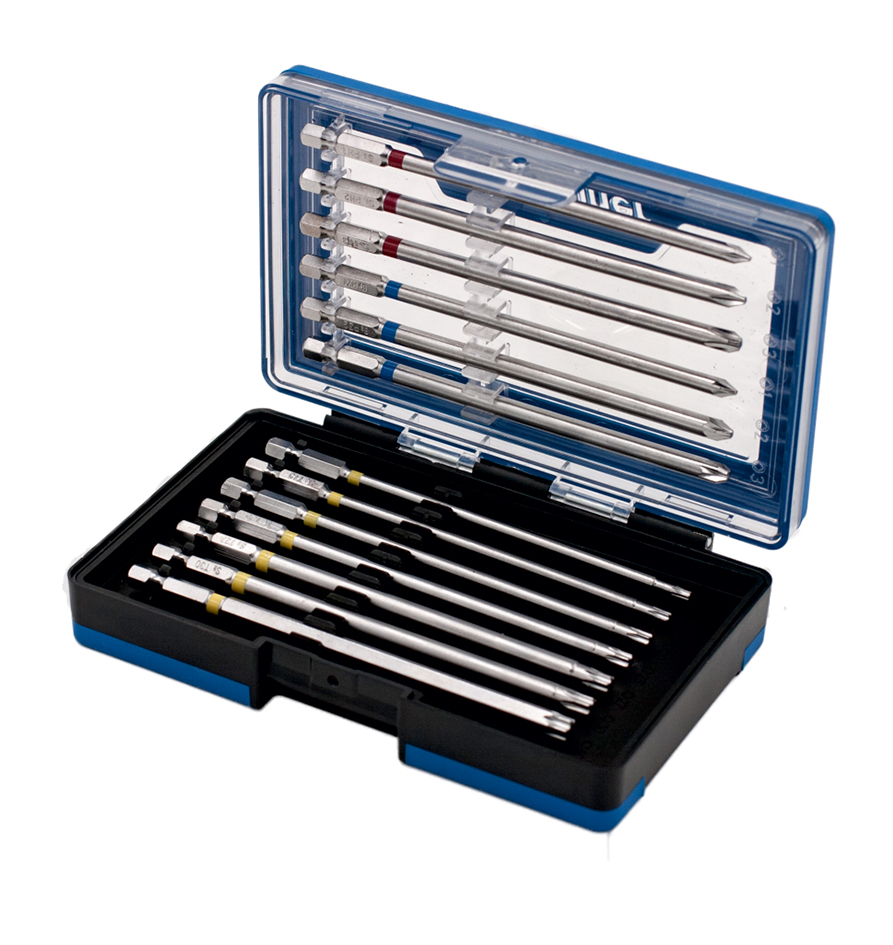 HM Müllner Bit Set PZ/PH/TX Bits-Box - 13-teilig - 5013S - farblich markiert