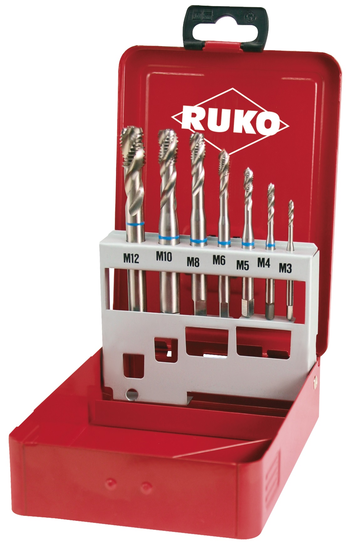 Ruko Maschinengewindebohrer-Satz HSS - 7 tlg. - 245058