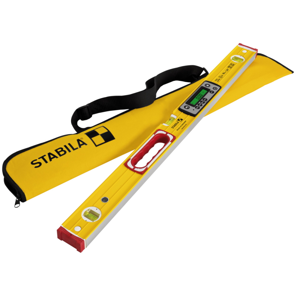Stabila Elektronik Wasserwaage TECH 196 DL - 81 cm - mit Tasche - IP67 - 19828