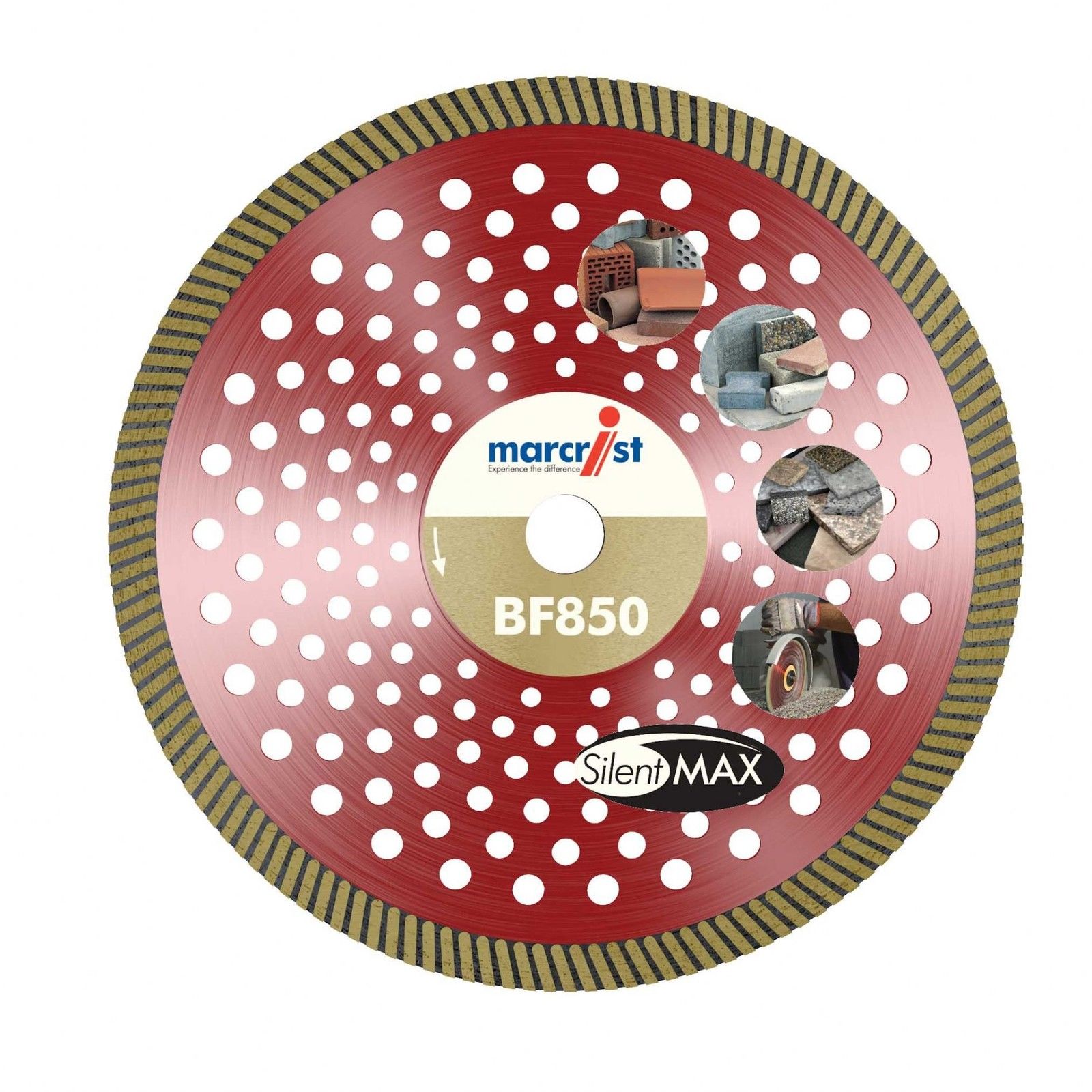 Marcrist Diamanttrennscheibe - 230mm - für alle Bereiche - BF850