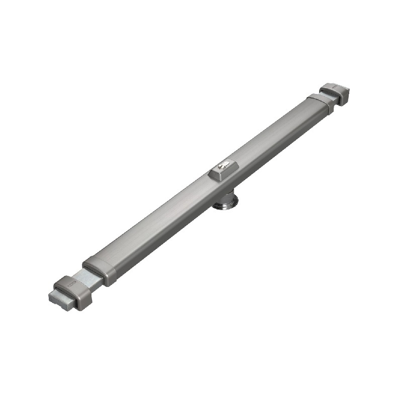 ABUS Panzerriegel Türriegel PR2700 - Edelstahl-Look ohne Zylinder