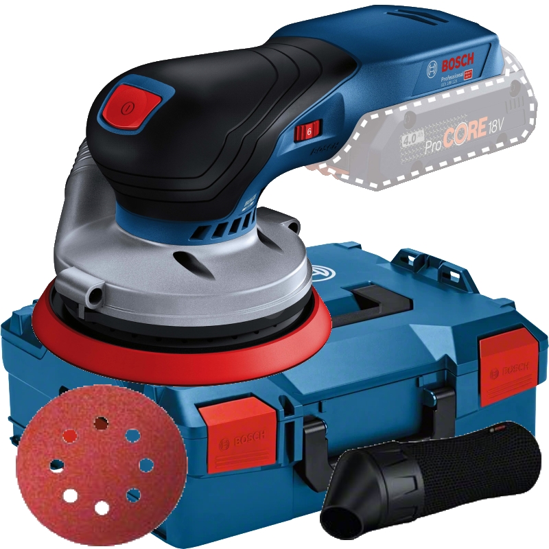 Bosch Akku-Exzenterschleifer GEX 18V-125 - L-BOXX - 18V - 125mm