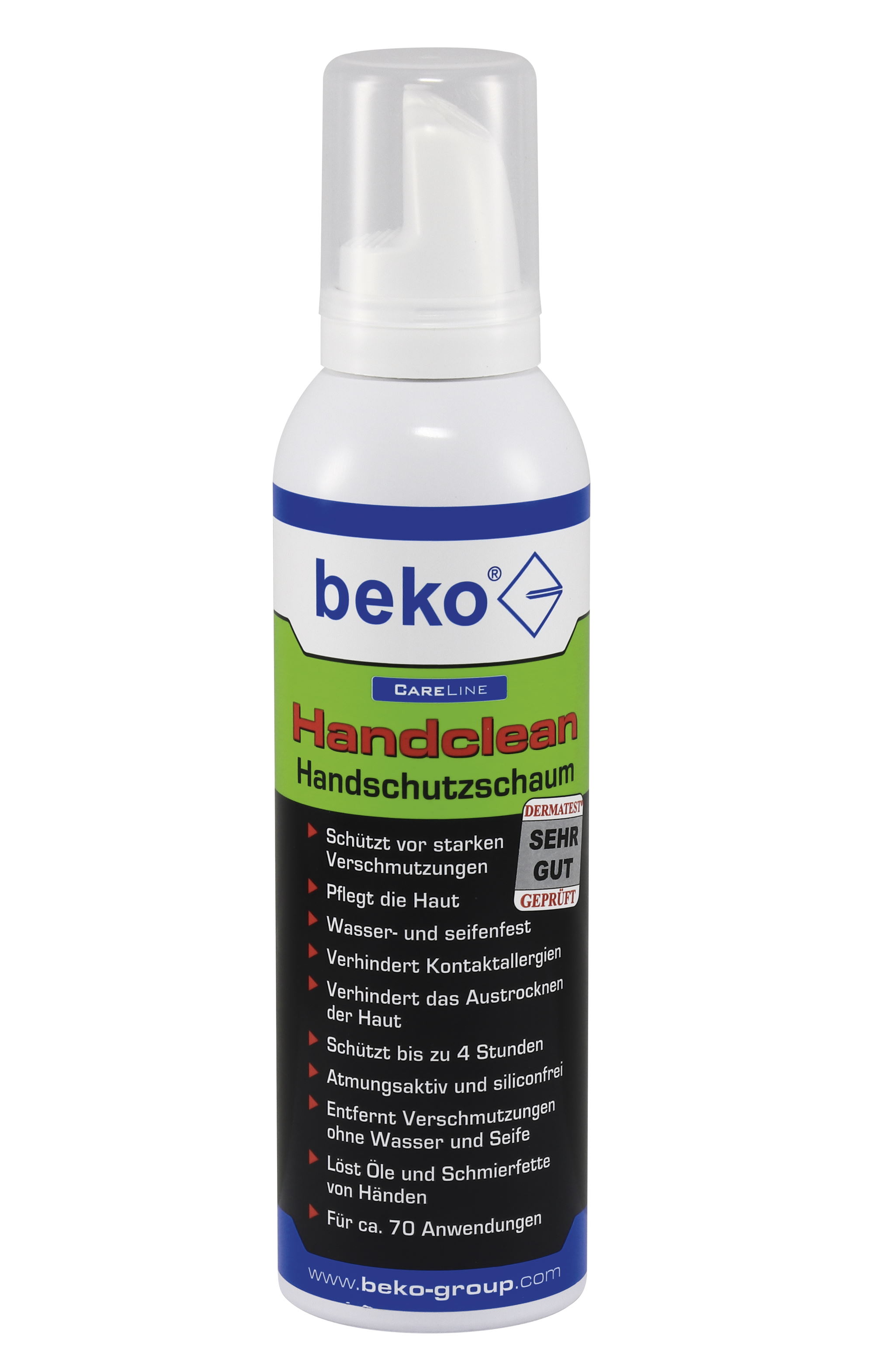 Beko CareLine Handclean - Handschutzschaum - 200ml - 2993200