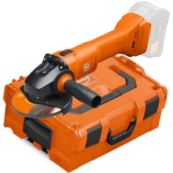 Fein Akku-Winkelschleifer CCG 18-125-10 AS - L-BOXX - 71220261000