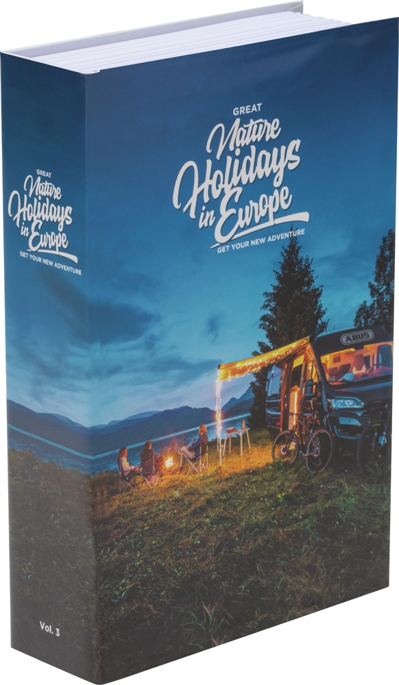 ABUS Book Safe Tresor Buchattrappe - 3-stellige Zahlenkombi - wie ein Buch