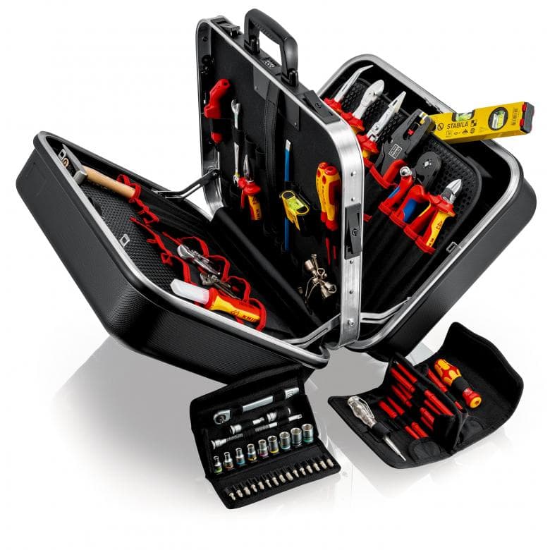 Knipex "BIG Twin Elektro" 00 21 42 Werkzeugkoffer Elektro - 63-teilig - bestückt - 11,5kg