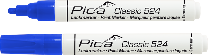 Pica Classic - Industrie Lackmarker - blau - 524/41