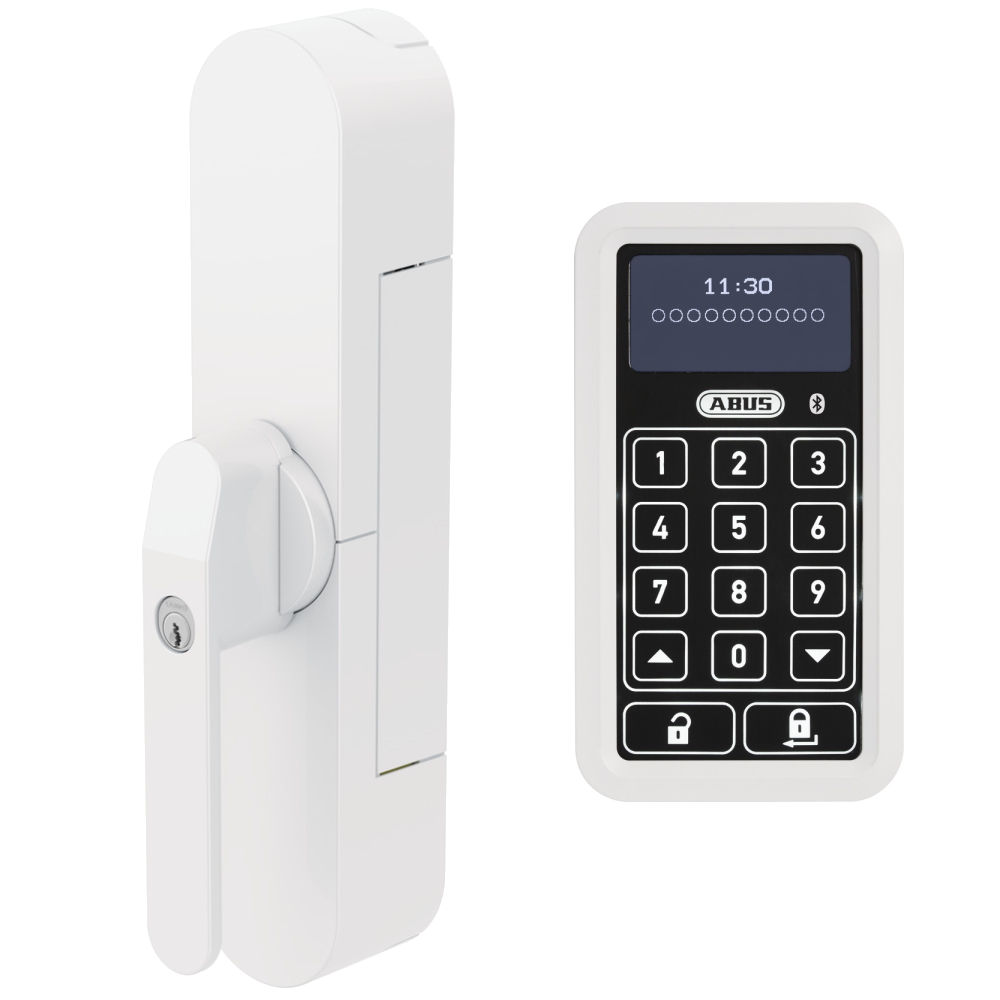 ABUS Bluetooth Fensterantrieb WINTECTO ONE in weiß - inklusive Tastatur
