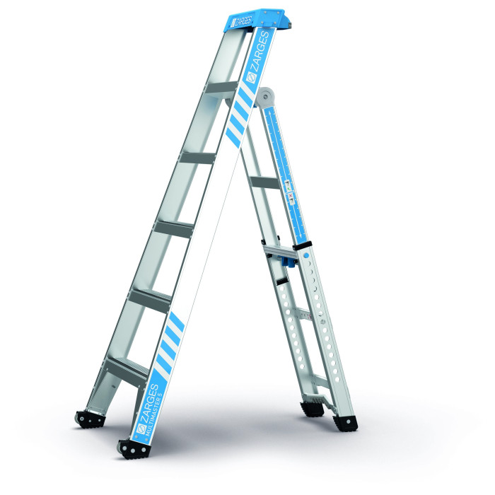 ZARGES Multifunkionsleiter MultiMaster 5 40331 - Arbeitshöhe bis 3,7m - max. 150kg
